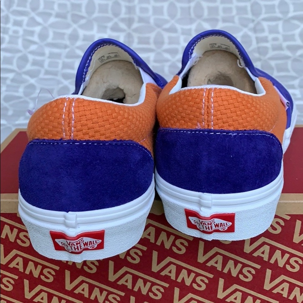 VANS CLASSIC SLIP-ON P&C ROYAL BLUE/APRICOT BUFF M - Picture 12 of 16